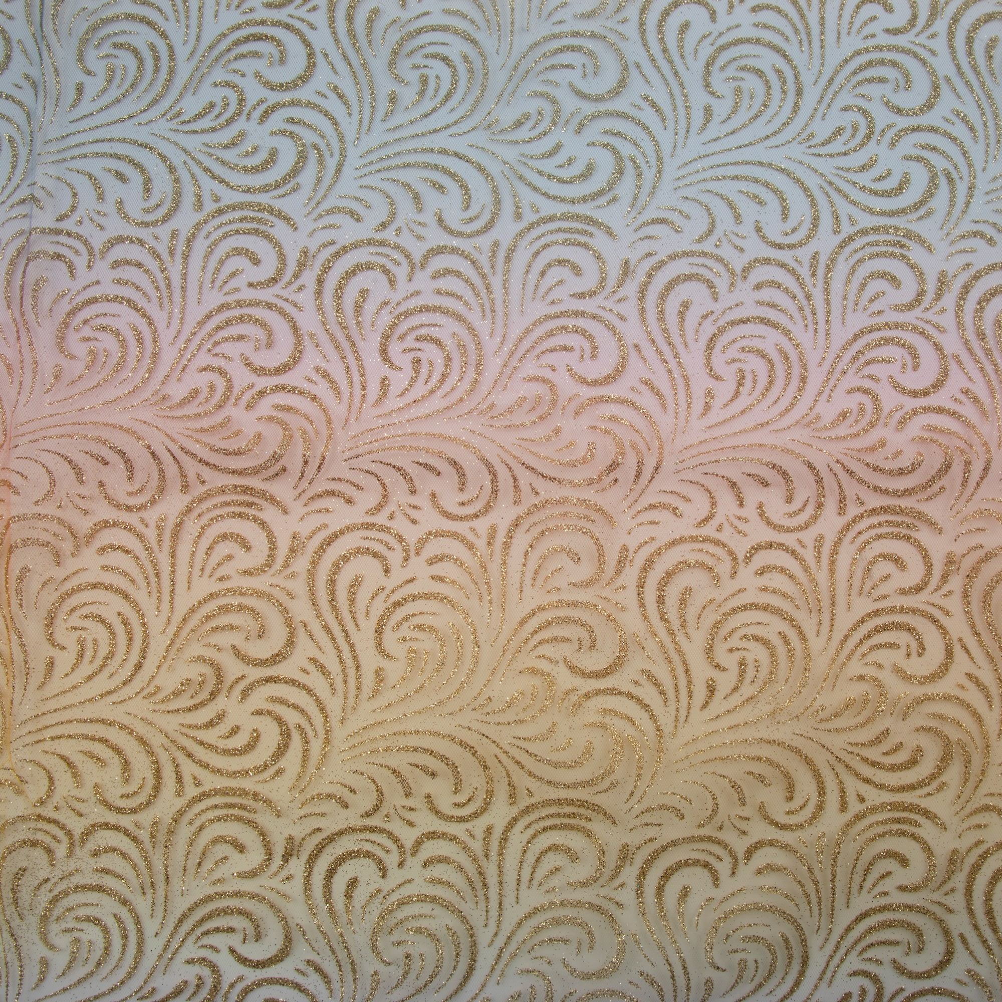 Wyla Rainbow & Gold Deco Mesh